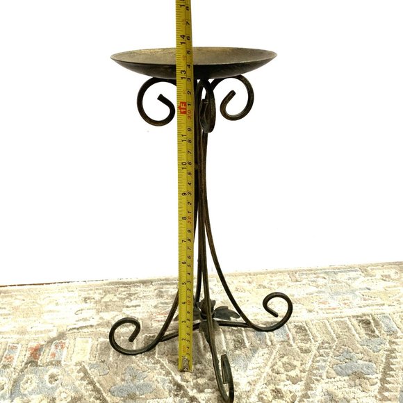 Pillar Candle Metal Holder - Picture 6 of 8